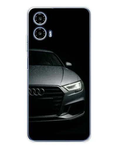 Чехол для Motorola Moto G35 с картинкой «Audi — детализация кузова»