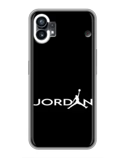 Чехол для Motorola Moto G36 с картинкой «Jordan White Logo»