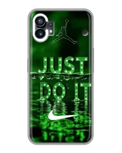 Чехол для Motorola Moto G36 с картинкой «Зеленый неоновый Nike»