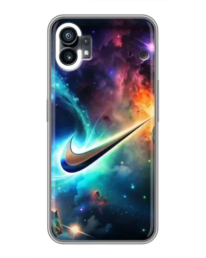 Чехол для Motorola Moto G36 с картинкой «Космический Nike Swoosh»
