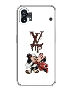 Чехол для Motorola Moto G36 с картинкой «LV и Микки Маус»