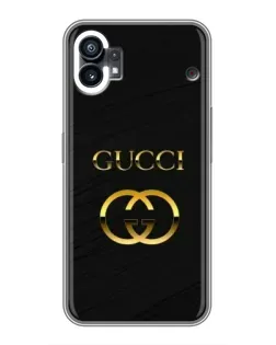 Чехол для Motorola Moto G36 с картинкой «Золотой логотип Gucci»