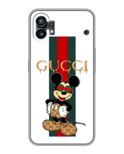 Чехол для Motorola Moto G36 с картинкой «Микки Маус Gucci — полосы» Чехол для Motorola Moto G36 с картинкой «Микки Маус Gucci — полосы»