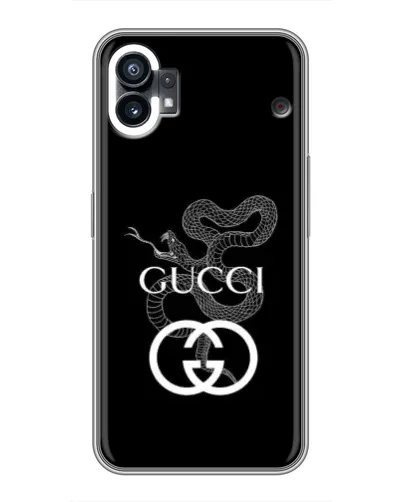 Чехол для Motorola Moto G36 с картинкой «Gucci — серебряная змея» Чехол для Motorola Moto G36 с картинкой «Gucci — серебряная змея»