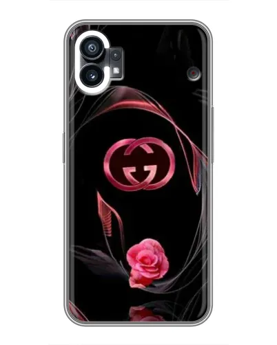 Чехол для Motorola Moto G36 с картинкой «Gucci — неоновая роза» Чехол для Motorola Moto G36 с картинкой «Gucci — неоновая роза»