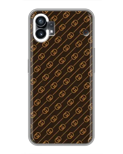 Чехол для Motorola Moto G36 с картинкой «Gucci — золотые диагонали» Чехол для Motorola Moto G36 с картинкой «Gucci — золотые диагонали»
