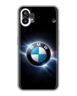 Чехол для Motorola Moto G36 с картинкой «BMW — неоновое сияние»