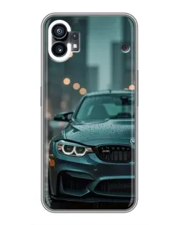 Чехол для Motorola Moto G36 с картинкой «BMW в огнях города»