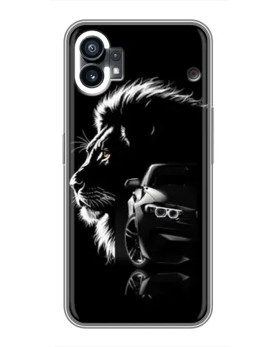 Чехол для Motorola Moto G36 с картинкой «BMW и лев» Чехол для Motorola Moto G36 с картинкой «BMW и лев»