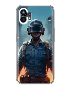 Чехол для Motorola Moto G36 с картинкой «PUBG — реалистичный герой»