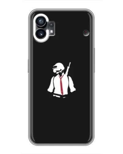 Чехол для Motorola Moto G36 с картинкой «PUBG — силуэт воина» Чехол для Motorola Moto G36 с картинкой «PUBG — силуэт воина»
