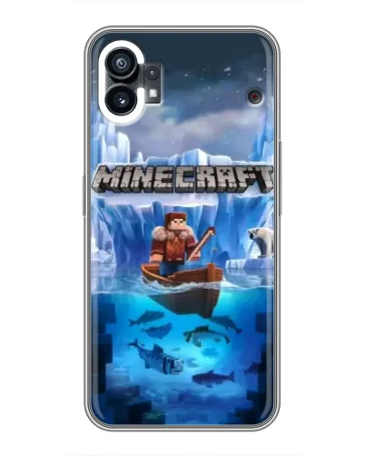 Чохол для Motorola Moto G36 з картинкою «Minecraft льодянийсвіт»