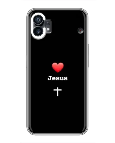 Чохол для Motorola Moto G36 з картинкою «Серце - Jesus»