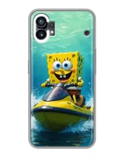 Чехол для Motorola Moto G36 с картинкой «Спанч Боб на гидроцикле» Чехол для Motorola Moto G36 с картинкой «Спанч Боб на гидроцикле»