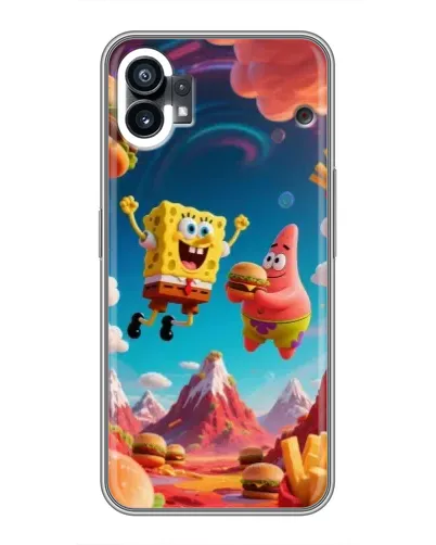Чехол для Motorola Moto G36 с картинкой «Космический фастфуд»