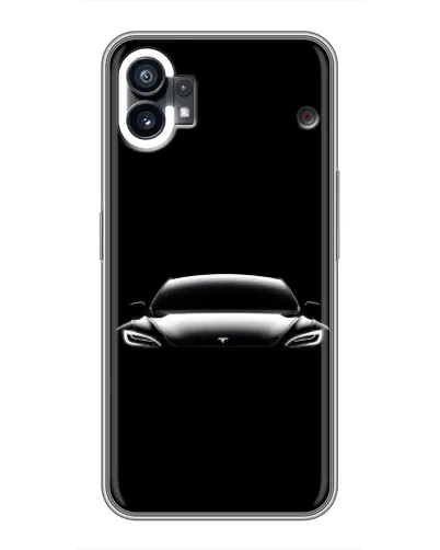 Чехол для Motorola Moto G36 с картинкой «Фары Tesla Night»