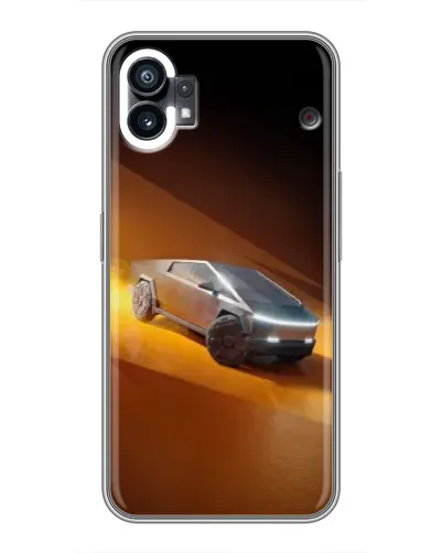 Чехол для Motorola Moto G36 с картинкой «Cybertruck в пустыне»