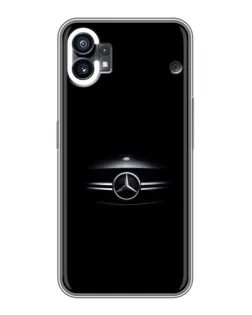 Чехол для Motorola Moto G36 с картинкой «Mercedes — абстрактные линии»