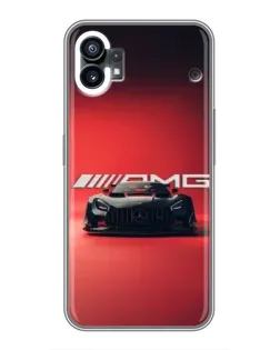 Чехол для Motorola Moto G36 с картинкой «Mercedes AMG — красная линия»