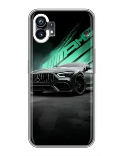Чехол для Motorola Moto G36 с картинкой «Темный Mercedes AMG»