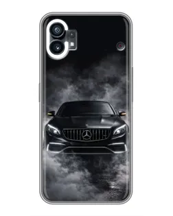 Чехол для Motorola Moto G36 с картинкой «Mercedes в дыму»