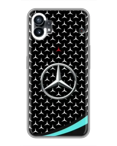 Чехол для Motorola Moto G36 с картинкой «Mercedes — бирюзовый акцент» Чехол для Motorola Moto G36 с картинкой «Mercedes — бирюзовый акцент»