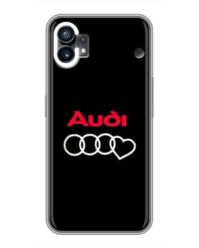 Чехол для Motorola Moto G36 с картинкой «Логотип Audi Heart»