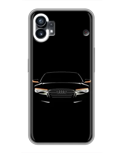 Чехол для Motorola Moto G36 с картинкой «Audi — ночной контур»