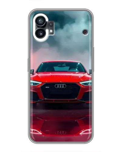 Чехол для Motorola Moto G36 с картинкой «Audi RS — красный стиль»