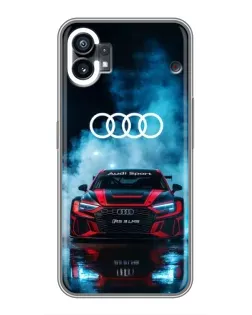 Чехол для Motorola Moto G36 с картинкой «Audi Sport — неон»