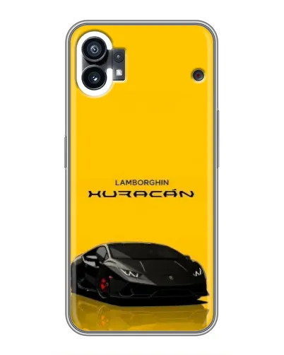 Чехол для Motorola Moto G36 с картинкой «Lamborghini Huracan черный»