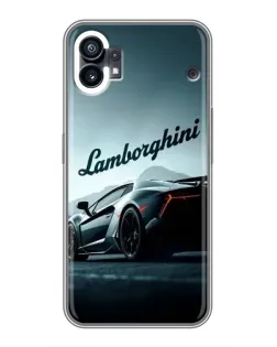 Чехол для Motorola Moto G36 с картинкой «Классическая надпись Lamborghini»