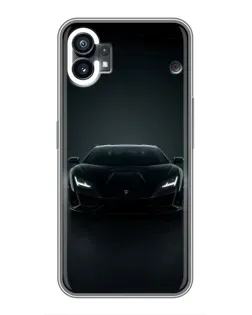 Чехол для Motorola Moto G36 с картинкой «Черный Lamborghini Aventador»