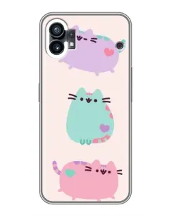 Чехол для Motorola Moto G36 с картинкой «Pusheen трио» Чехол для Motorola Moto G36 с картинкой «Pusheen трио»