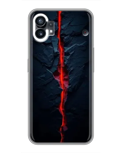 Чохол для Motorola Moto G36 з картинкою «Червона лавова тріщина»