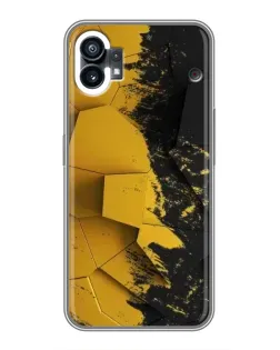 Чохол для Motorola Moto G36 з картинкою «Золоті уламки геометрії»