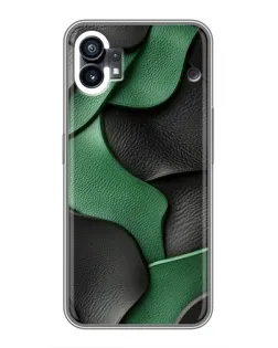 Чохол для Motorola Moto G36 з картинкою «Зелені шкіряні хвилі»