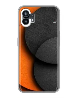 Чохол для Motorola Moto G36 з картинкою «Геометрія помаранчевих кіл»
