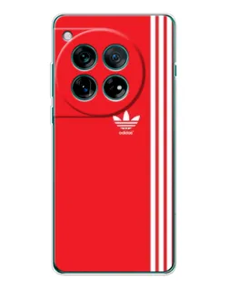 Чехол для Motorola Moto G37 с картинкой «Красный минимализм Adidas»