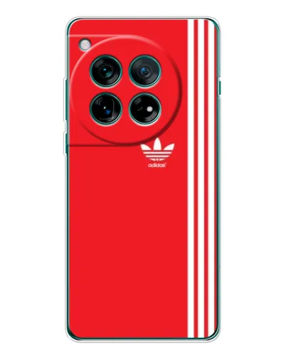 Чехол для Motorola Moto G37 с картинкой «Красный минимализм Adidas»