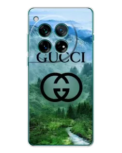 Чехол для Motorola Moto G37 с картинкой «Gucci — горный пейзаж»
