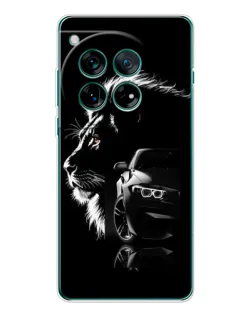 Чехол для Motorola Moto G37 с картинкой «BMW и лев»