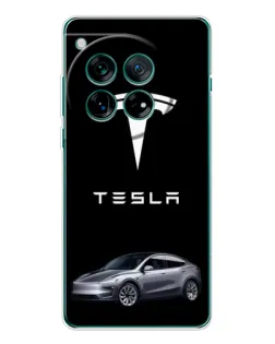 Чехол для Motorola Moto G37 с картинкой «Tesla Model Y»