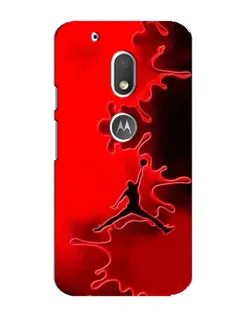 Чохол для Motorola MOTO G4 Play з картинкою «Jordan Red Smoke»