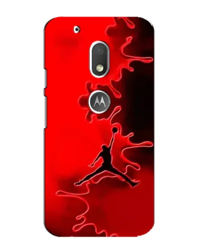 Чохол для Motorola MOTO G4 Play з картинкою «Jordan Red Smoke»