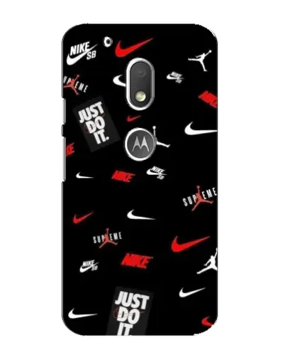 Чохол для Motorola MOTO G4 Play з картинкою «Nike Mix Pattern»