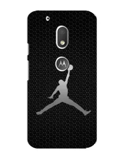 Чохол для Motorola MOTO G4 Play з картинкою «Jordan Dark Carbon»