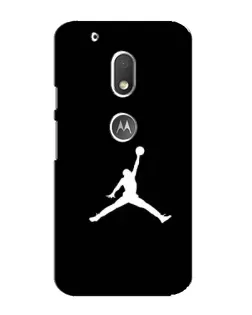 Чохол для Motorola MOTO G4 Play з картинкою «Jordan Silhouette»