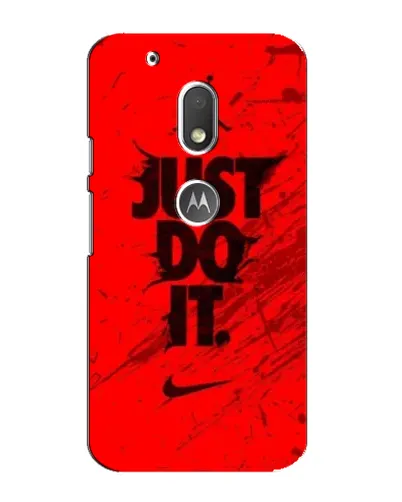 Чохол для Motorola MOTO G4 Play з картинкою «Nike Just Do It»