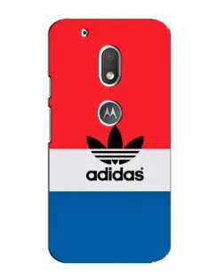 Чохол для Motorola MOTO G4 Play з картинкою «Ретро блоки Adidas»